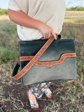 Load image into Gallery viewer, The Western Emerald Satchel
