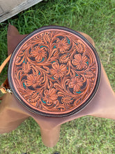 Load image into Gallery viewer, The Copper Bloom Round Purse
