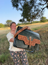 Load image into Gallery viewer, The Western Emerald Satchel
