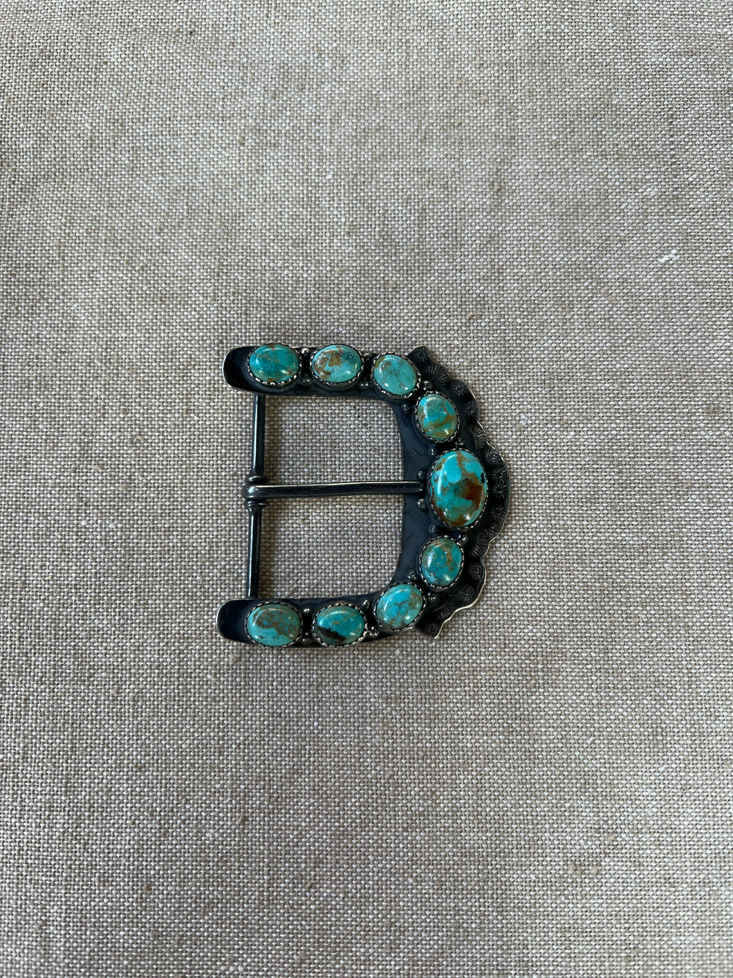 Genuine Turquoise Buckle