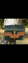 Load image into Gallery viewer, The Western Emerald Satchel
