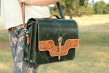 Load image into Gallery viewer, The Western Emerald Satchel
